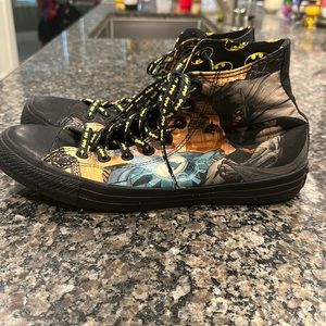 Limited Edition Chuck Taylor Converse All Star Vintage Batman fashion high tops